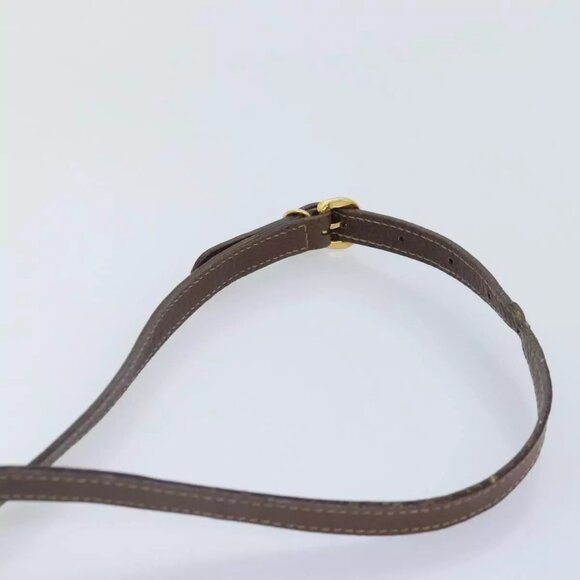 GUCCI GG Supreme Web Sherry Line Shoulder Bag PVC Beige - Picture 13 of 16